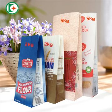 Download Factory Price Kraft Paper Flour Paper Bag For 1kg 2kg 3kg And 5kg Machine Make Global Sources
