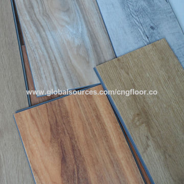 China Registered Embossed Surface Treatment Luxury Vinyl Plank