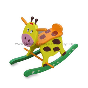 cow rocking horse