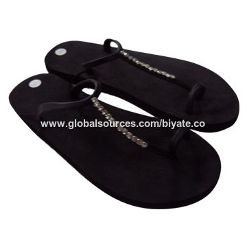 Women's Flip-flops, PU Strap, EVA Sole, Various Sizes and Available on Global Sources,Women's Flip-flops