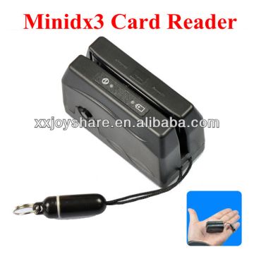 can a msr606 read the pin number of a card
