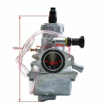 parts of a dirt bike carburetor