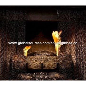 Aluminum Mesh Fireplace Screen Global Sources