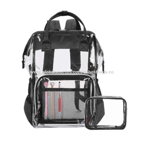 clear school bag