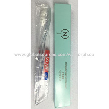 disposable toothbrush kit