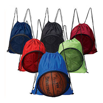 basketball drawstring bag