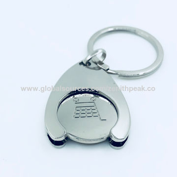 Chinacustom Coin Keychain Holder Shopping Cart Coin Keychain Cart Coin Keychain Insert Coin Keychain On Global Sources