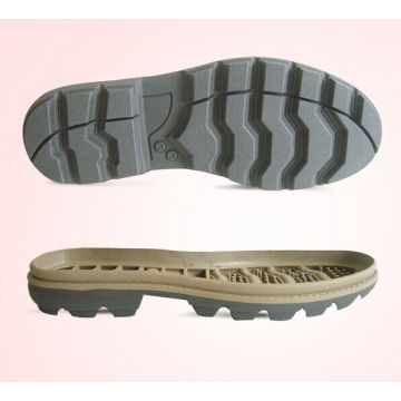 Bendable non-slip rubber outer sole 