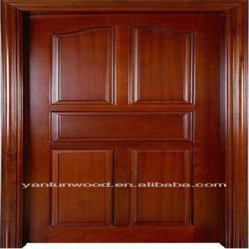 2013 New Design 5 Panel Solid Wooden Interior Door Global