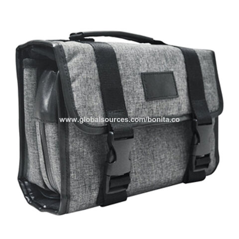 hanging toiletry bag with removable pouch