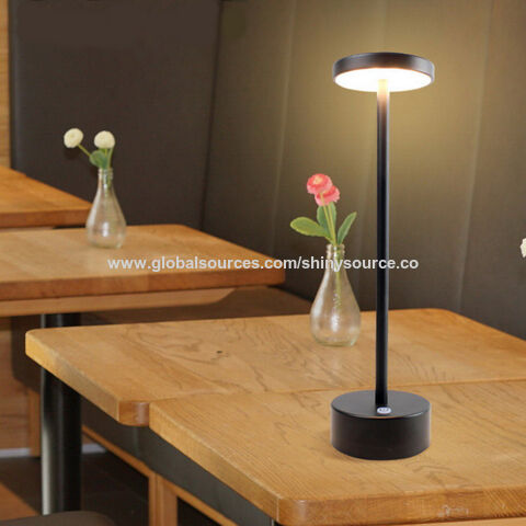 China Metal Rechargeable Led Desk Lamp, How Do Cordless Table Lamps Work