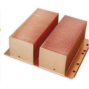 Newest Pure Copper Heat Sink For Inverter Industrial Igbt