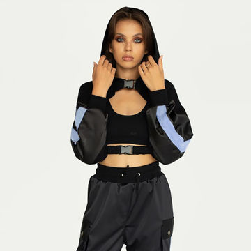 gym cropped hoodie