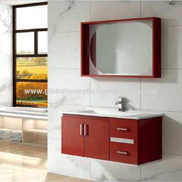 China Italian Bathroom Vanity Fancy Wall Bathroom Vanity Cabinet With Led Mirror On Global Sources