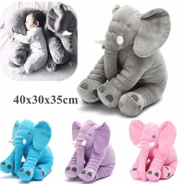 giant elephant baby pillow