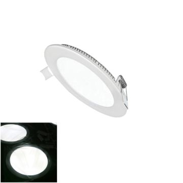 In Hole Mounted Round Panel Light Led Ceiling Lamp 3w 4w 6w 9w