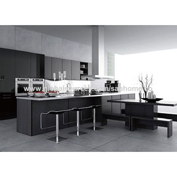 China Good Quality Custom Made Simple Designs Modern Kitchen And