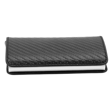 China Carbon Fiber Men S Leather Id Credit Card Holder Rfid - 