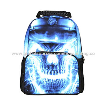 skull backpacks for school