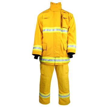 Tecron fire fighting suit Safety NFPA 1971 FIRE SUIT Aramid Fire Suit ...