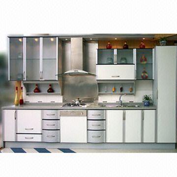 laminated panel kitchen cabinet doors with aluminum-plastic frame