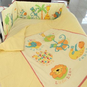 China 5 Pieces Comforter Set For Baby In Jungle Pattern Uk And