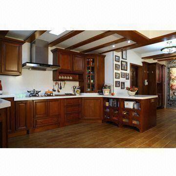 Maple Kitchen Cabinet With Cherry Glazing Finish Various Door