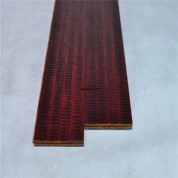 High Gloss Tiger Stripe Strand Woven Bamboo Flooring Bamboo