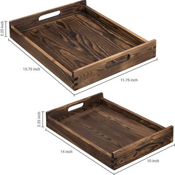 big wooden tray