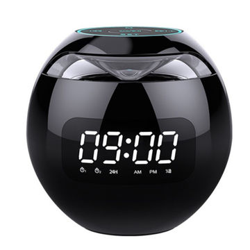 China Bluetooth Speakers With Dual Alarm Clock Colorful Light And Fm Radio On Global Sources Portable Bluetooth Speaker Speakers With Alarm Clock Display Wireless Bluetooth Speaker