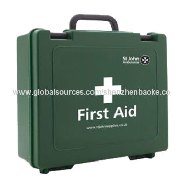 plastic first aid box