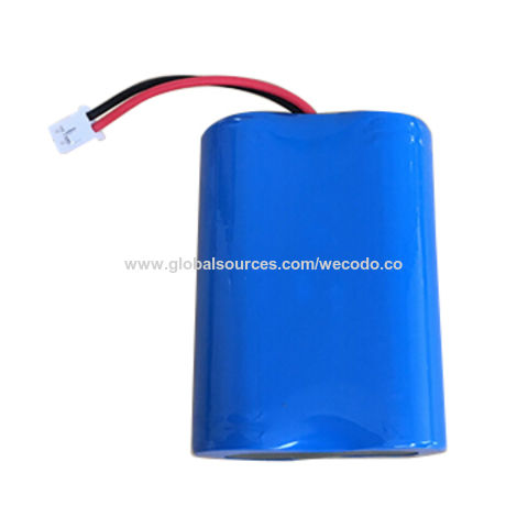 China 14500 16500 18350 18500 18650 Cell Lithium Battery Pack 3.7V 7.4V ...