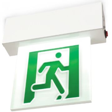 2w Ceiling Mounted Pictrogram Led Exit Sign Box Global Sources