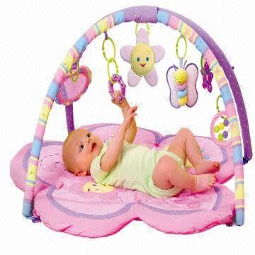 Mastela Newborn To Toddler Flower Baby Play Mat Play Gym With