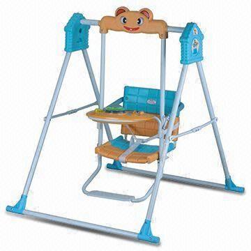 baby swing with tray