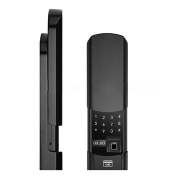 Zwave Smart Home Door Lock With Keypad Finger Print Ic Card Key