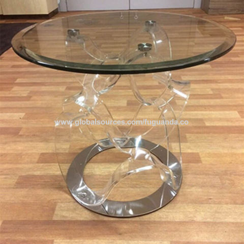 Plexiglass Table Acrylic, Round Plexiglass Table Top