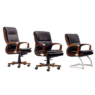 True Seating Concepts High Back Leather Executive Chair Cd 88303a