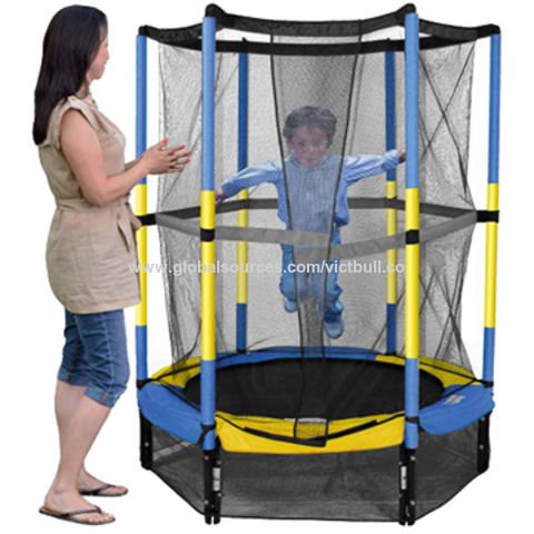 China55 Inch Kid S Mini Trampoline With Enclosure On Global Sources