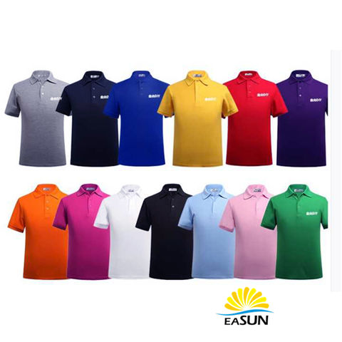 cotton golf polos