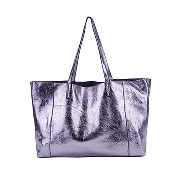 sequin tote bag