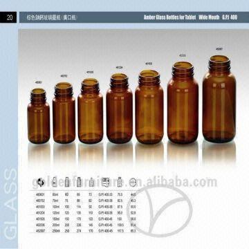 Download 60ml 250ml Amber Glass Bottles For Tablet Wide Mouth G P I 400 Global Sources