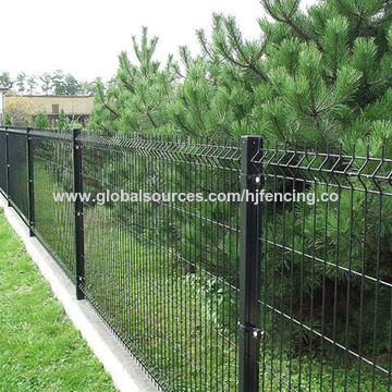 modern wire fence