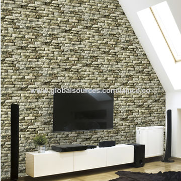 Wholesale Wallpaper Brick Wallpaper 1 06m New Designs Best Selling Wallpaper Tv Background Global Sources