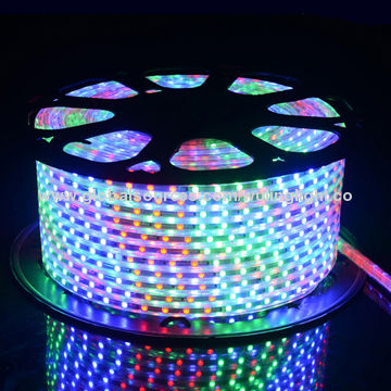 220v 5050 Led Rope Lights Three Color With Remote Control Global China 220v 5050 Led Rope Lights Three Color With Remote Control