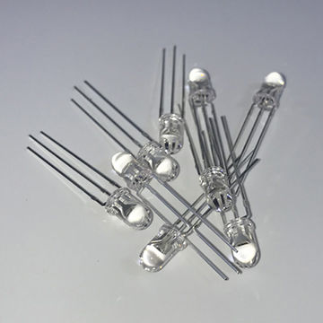 5mm 3 Pin Rgb Led Diodes Customized Transparent Led Component Global Sources