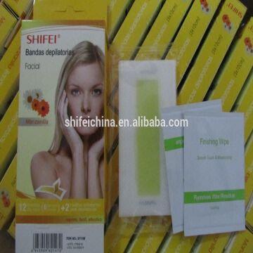 Shifei Spanish Hair Removal Ready To Use Facial Wax Strips Chamomile Global Sources