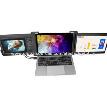 China Additional screens for the laptop with 13.3 inch tri monitor ...