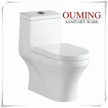 Siphonic Ceramic One Piece Toilet Size 668 350 680mm S Trap 280 380 Roughing In With Iso Approve Global Sources