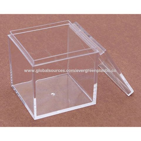 clear plastic gift containers